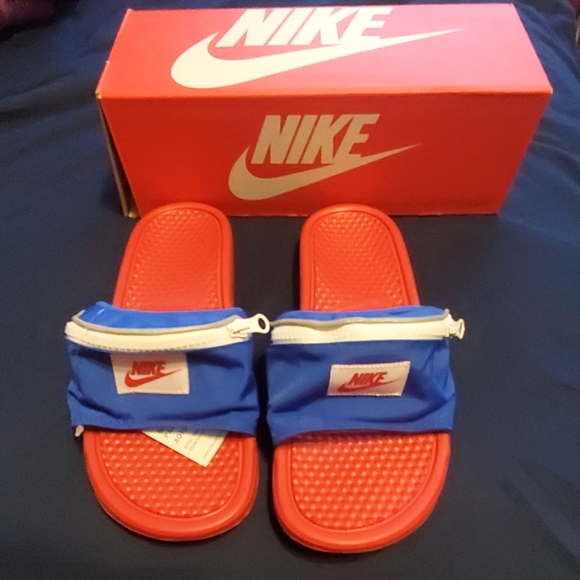 benassi jdi fanny pack slide sandal